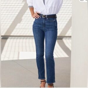 Ayr The Super High-Rise Straight Leg Women’s Jeans - Dark Blue size 25